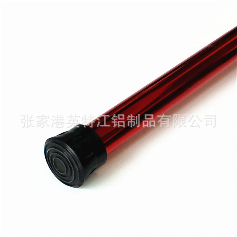 粉红色铝合金天幕杆 天幕营柱 帐篷支撑杆