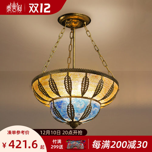 异丽铁艺吸顶吊灯咖啡厅酒吧复古怀旧工业风餐厅酒店客厅茶室灯具