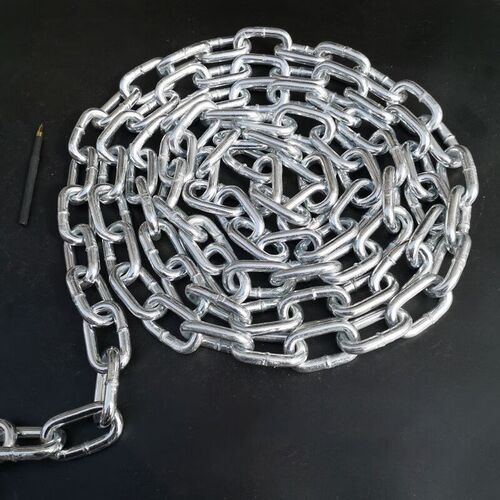 304铁链子防盗加粗加长链条特粗焊接铁链6mm(米)