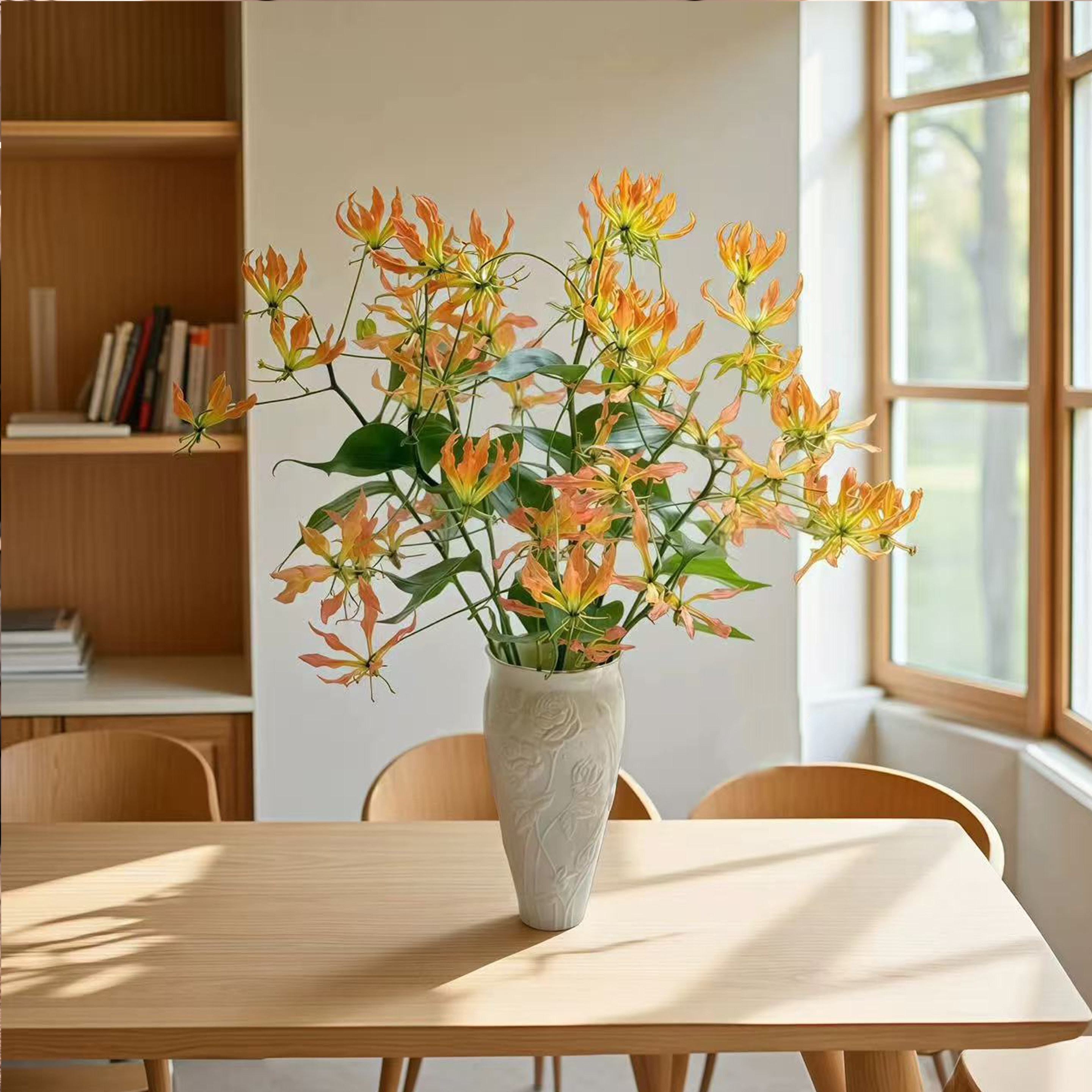 【顺丰空运】稀有高品质嘉兰百合鲜花高端瓶插花云南基地直发图片