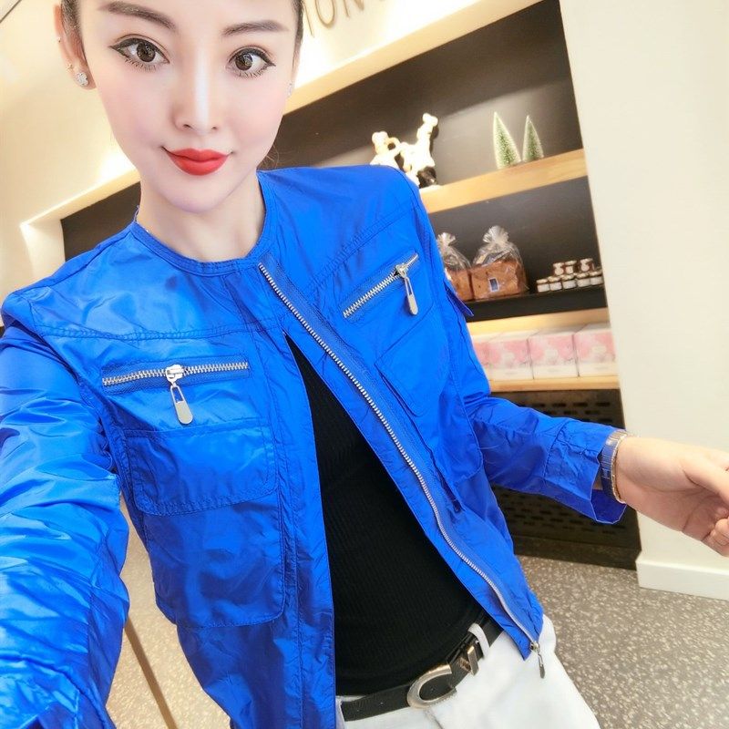 欧货夏季新款短外套女宽松糖果色薄款防嗮衣休闲夹克学生韩版上衣,女装/女士精品,短外套,淘宝优惠券,粉丝福利购,淘宝优惠卷