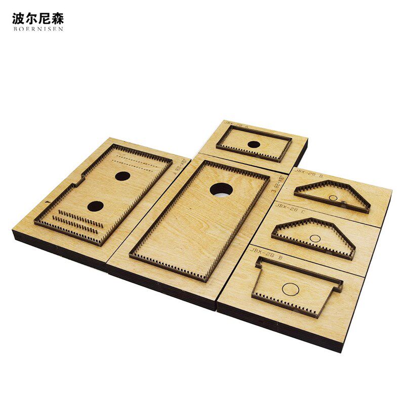 刀模定做 短款钱包 皮具模切 激光切割 亚克力切割 DIY 定制模具