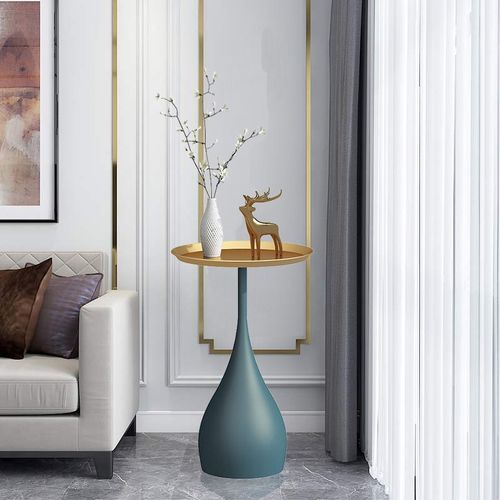 创意沙发旁e托盘茶几床头客厅电视柜轻奢高档落地摆件家居软装饰