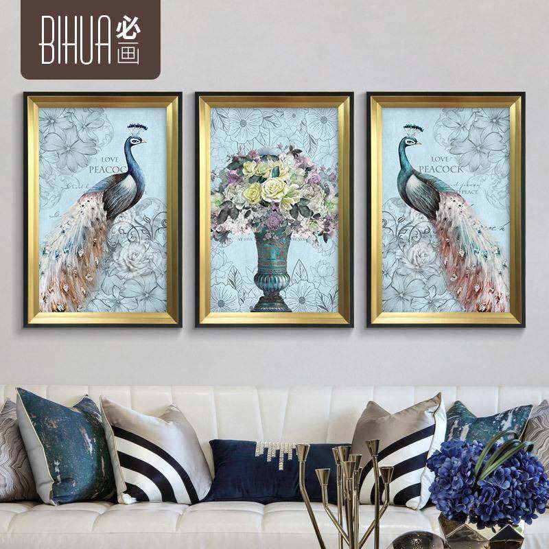 欧式装饰画三联组合轻奢装饰壁画沙发背景画餐厅装饰挂画,特色手工艺,其他特色工艺品,淘宝优惠券,粉丝福利购,淘宝优惠卷