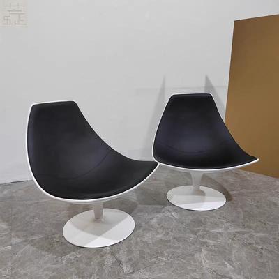 设计师款时尚个性异形休闲月亮沙发椅北欧轻奢创意客厅阳台接待椅