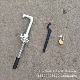 P43道岔钩锁器50轨60轨通用密贴可动心斥离钩锁器勾锁器含锁