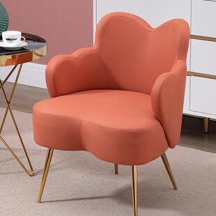 化妆椅子靠背女生主卧室轻奢高级时尚简约网红美甲顾客梳妆台凳子