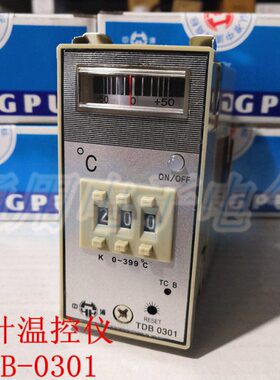 浦东仪表 中浦 TDB-0301 指针温控仪 E型 K型 399° 温度调节仪表