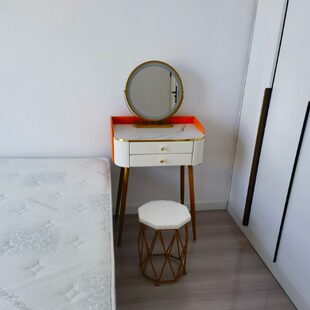 超小梳妆台70cm长40宽50小户型卧室现代简约小型化妆桌60化妆台窄