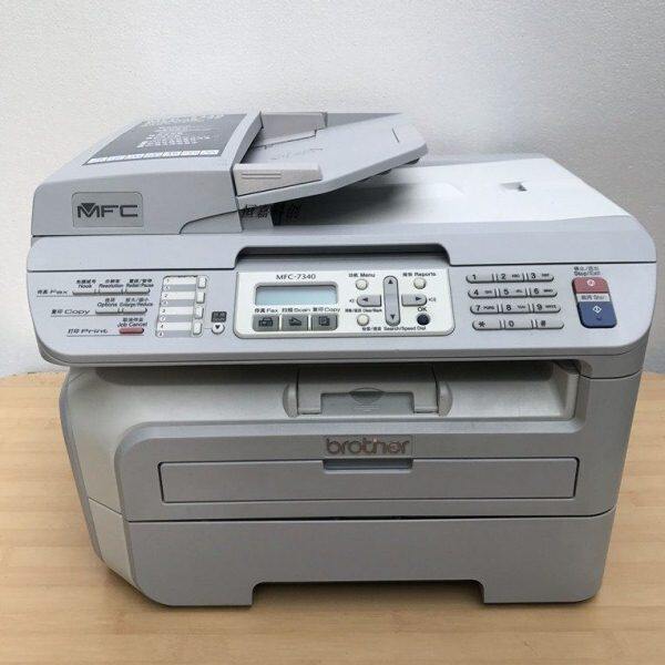 黑白激光打印机一体机兄弟7340联想7400家用复印打印扫描多功能