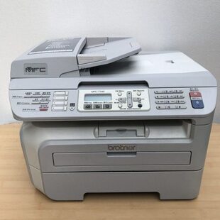 黑白激光打印机一体机兄弟7340联想7400家用复印打印扫描多功能