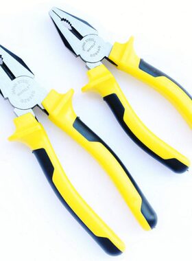 正宗威特力 6寸/8寸200mm钢丝钳 铬钒钢电工钳 老虎钳 钢丝剪钳