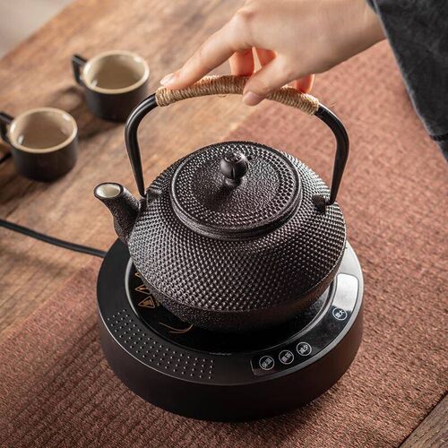 厂促铸壶茶壶煮茶器家用炉室内烧水喝茶铁泡茶壶茶电陶炉围罐罐具