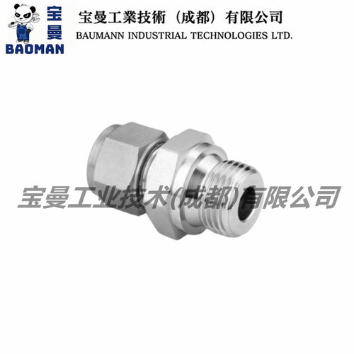 Swagelok世伟洛克SS-10M0-1-4RS不锈钢10mm卡套管接头平行外螺纹