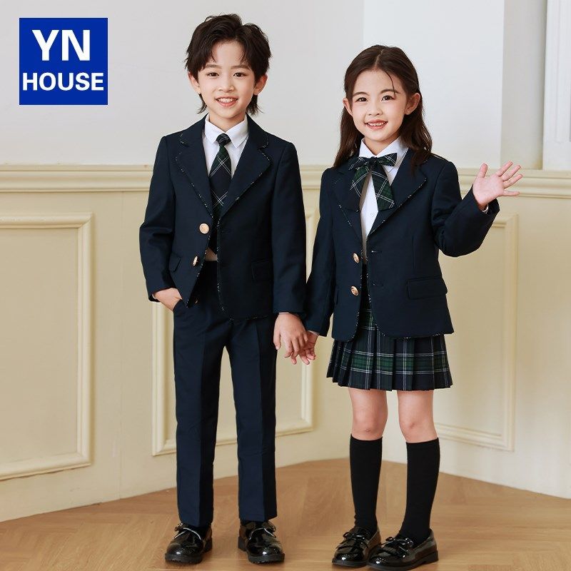 小学生校服儿童班服幼儿园园服演出服套装春秋学院风西装英伦套装,童装/婴儿装/亲子装,西服/小西装,淘宝优惠券,粉丝福利购,淘宝优惠卷