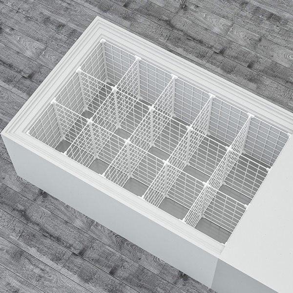 冰柜置物架分层架内置架子隔断网格分隔栏内置物筐隔板冷柜分,收纳整理,冰柜置物架,淘宝优惠券,粉丝福利购,淘宝优惠卷