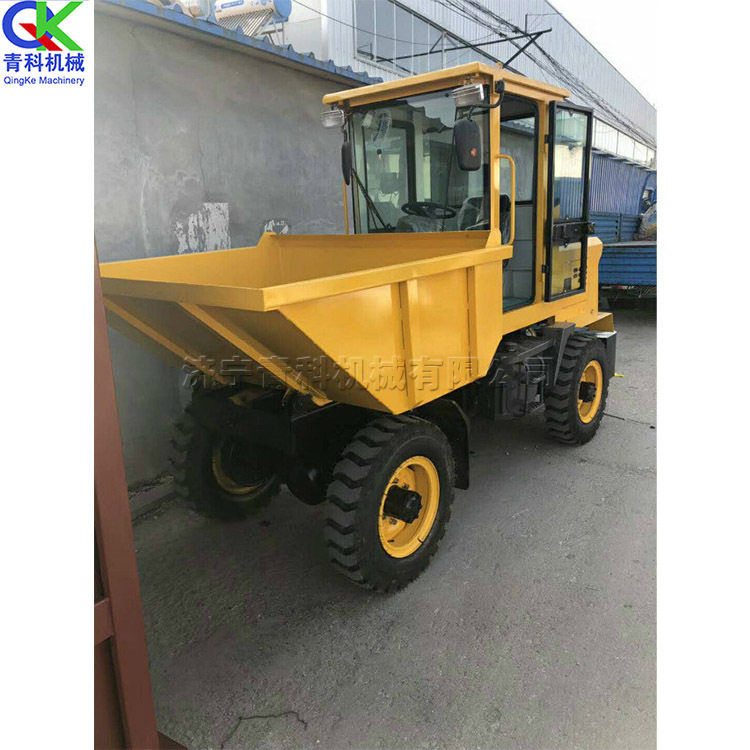 可倾翻短途运输物料建筑工地散装物料翻斗车农用山地矿石搬运车