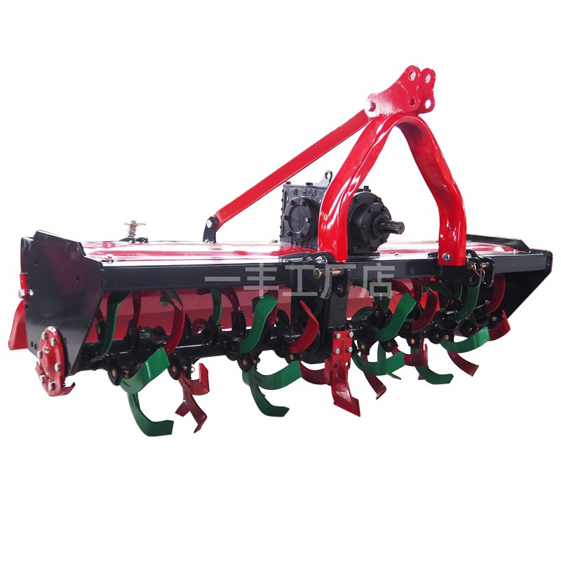 新款旋耕机四f轮拖拉机带后置型号大板翻地耙大板式微耕犁地深耕