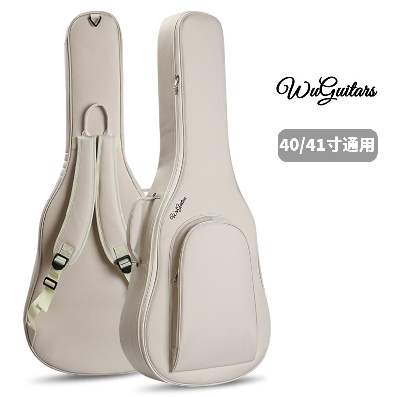 加厚木电吉他包双肩古典39寸琴包40寸41寸防Q水防震民谣吉他琴套
