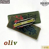 赛德布鲁斯口琴bigsix系列绿色款 进口不锈钢簧片高端专业 德国原装