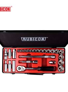 原装罗宾汉(RUBICON) RGS-026  26件套筒工具组套1/2内六方