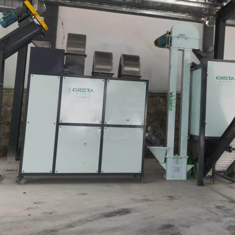 废塑料杂质纸塑分离机，塑料瓶片标签纸商标纸气流分选机