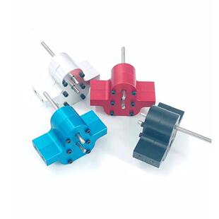 莽牛d90顽皮龙四驱六驱军卡嘎斯C24飞宇模型金属分动箱反传波箱