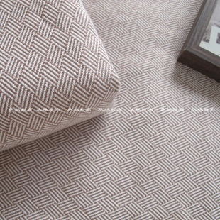 【高端】纯棉加厚老粗布软床单+枕套提花工艺纯色棉毯全棉冬