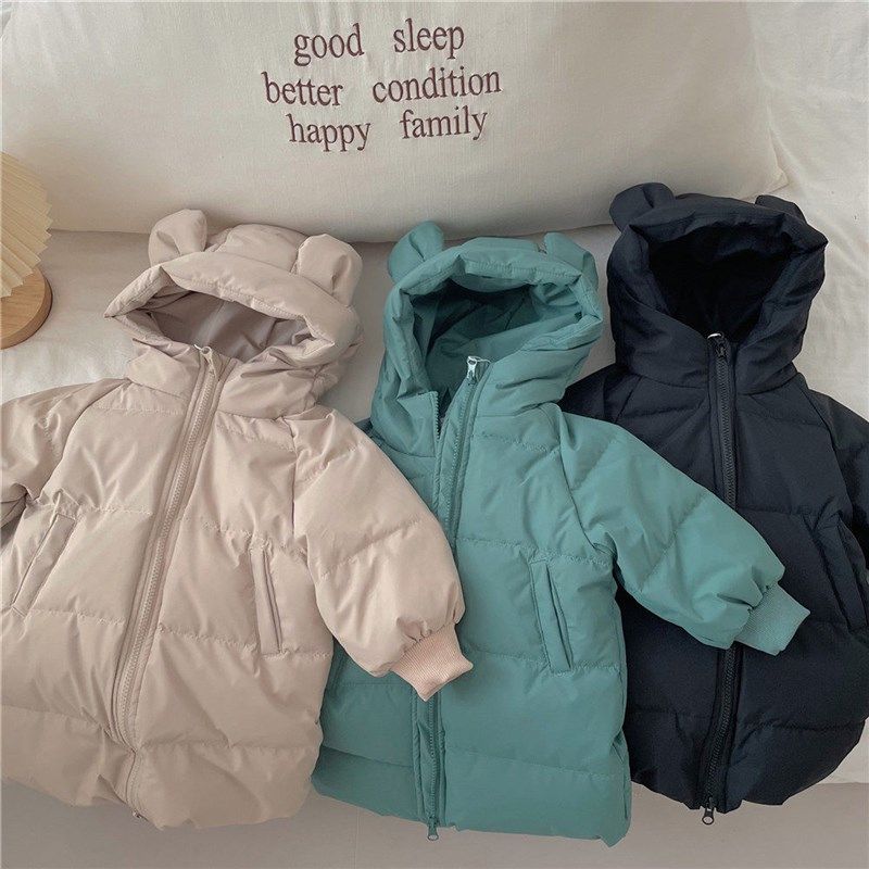 儿童冬季棉衣宝宝中长款羽绒棉服2024冬款男女童棉服宝宝棉袄纯色,童装/婴儿装/亲子装,羽绒服,淘宝优惠券,粉丝福利购,淘宝优惠卷