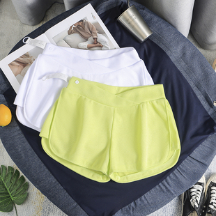 孕妇夏装低腰打底裤夏季怀孕裤子外穿运动短裤时尚百搭安全裤热裤