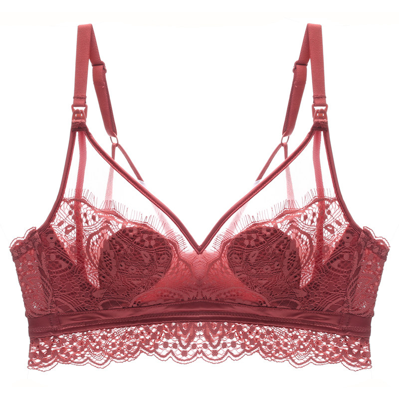 夏季薄款超薄大码哺乳内衣孕妇怀孕期蕾丝文胸产后喂奶美背舒适,孕妇装/孕产妇用品/营养,哺乳文胸,淘宝优惠券,粉丝福利购,淘宝优惠卷