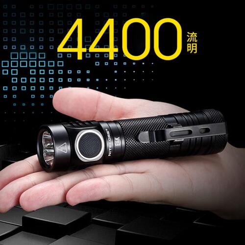奈特科尔户外强光超亮可充电式小型便携战术小手电筒21700电池E4K