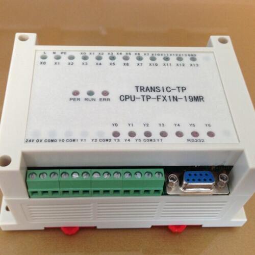 FX2N 19MR 国产PLC PLC板 PLC工控板  220V供电