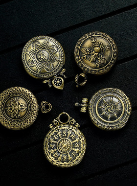 新非遗迷你唐卡盒可打开装东西简