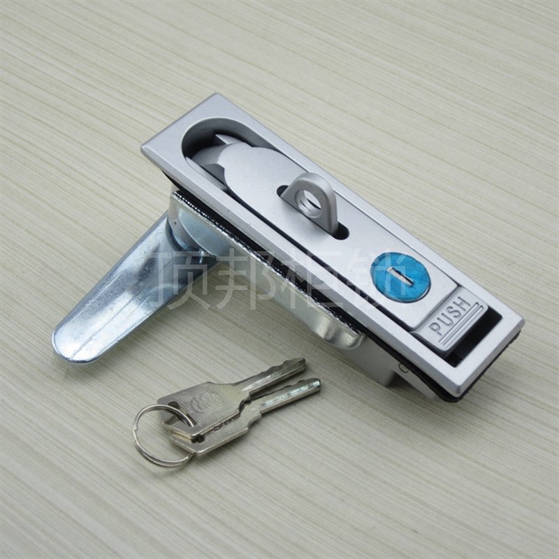 顶邦柜锁 MS713m-1-G 机械电器电机柜平面锁 开关控制铁皮机柜锁