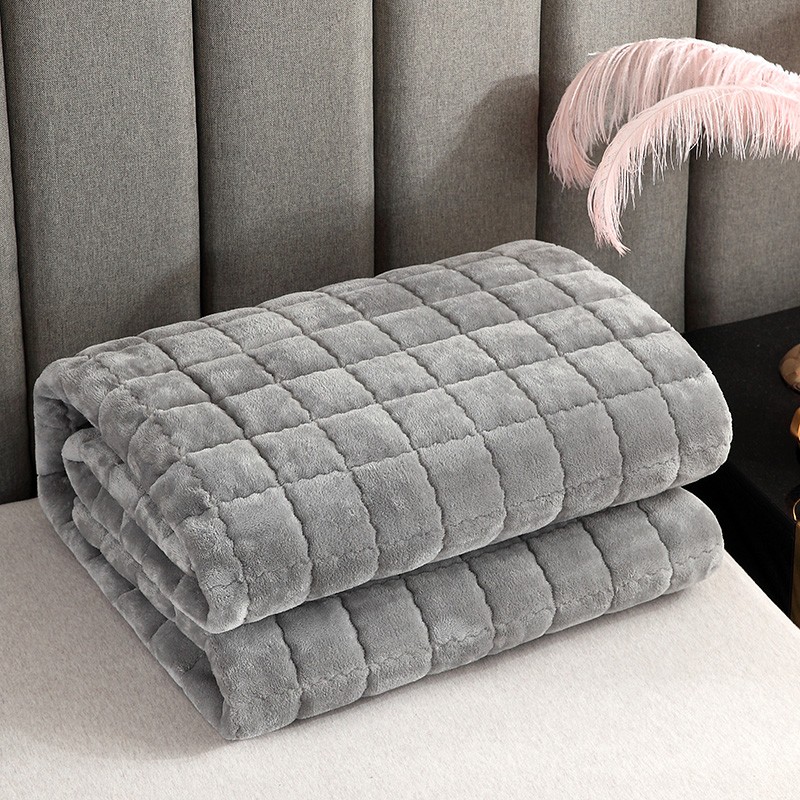 冬季法兰绒床垫软垫褥子双人1.8ym床褥垫被1.5毛毯学生宿舍单人0.