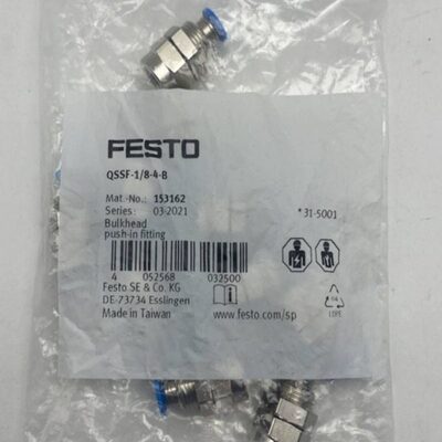 FESTO螺纹穿板接头QSSF-1/8-4-6-8-B 153162 153163 153165现货