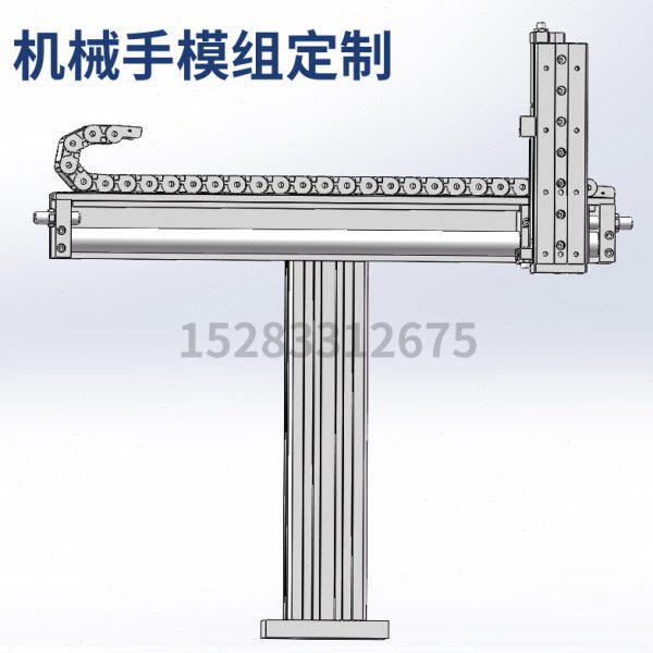 流水线上下料机械手模组加工定制滑台气缸无杆气缸三轴气缸导轨型