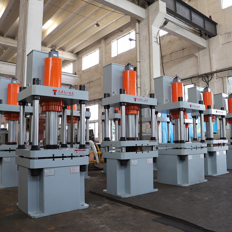 120吨PE菜板成型液压机120t热压机四柱油压机小型三板式压力机