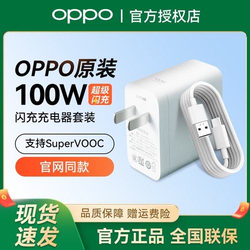 OPPO原装100W充电器套装