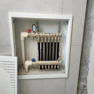 硕暖佳分水器暗箱背板拆装式分水器不锈钢箱子价格美丽