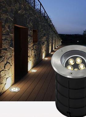 可调角度埋地灯草坪植物地埋灯led户外防水嵌入式照树洗墙灯