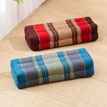 偏硬枕头不塌陷泰国木棉颈枕座椅沙发扶手靠枕垫子长条抱枕护颈枕