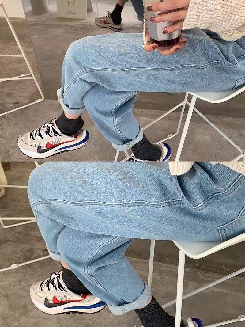 孕妇牛仔裤春秋款老爹裤女休闲打底哈伦裤外穿大尺码长裤子秋装潮,孕妇装/孕产妇用品/营养,孕妇打底裤,淘宝优惠券,粉丝福利购,淘宝优惠卷