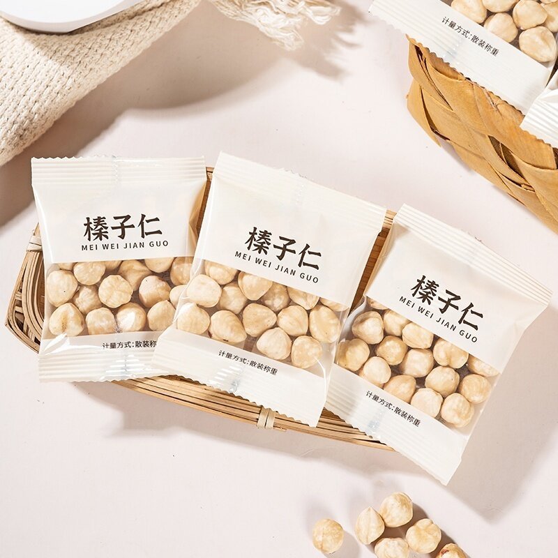 榛子仁小包装坚果非生原味无添加孕妇零食烘焙专用熟棒子干果商用图片
