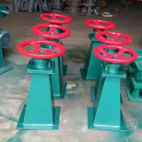 实体厂家生产侧摇手摇式启闭机水利卷扬机械铸铁闸门手动启闭机