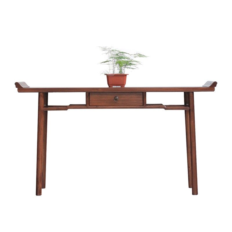 新中式实木玄关桌现代简约靠墙玄关柜进门门厅玄关台条案供桌条几