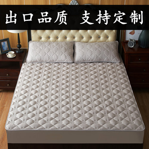 定制床笠单件全棉90x190x120x200x135x150cm薄棕垫保护套防滑床罩