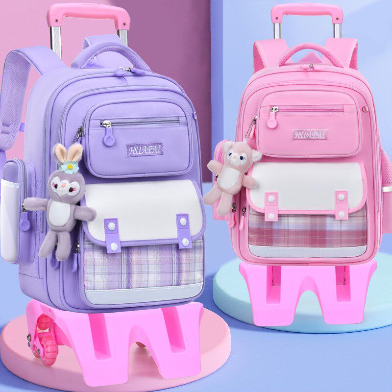 小学生拉杆书包女1-3-6年级可拆卸两用儿童书包轻便大容量手拉包,玩具/童车/益智/积木/模型,拉杆包,淘宝优惠券,粉丝福利购,淘宝优惠卷
