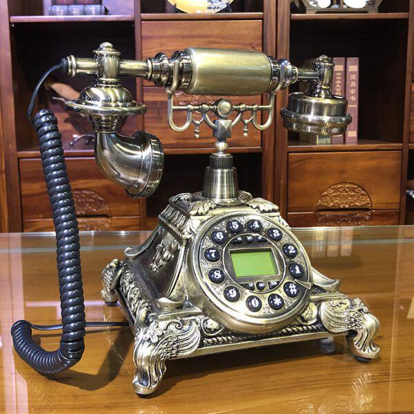 黑胶唱片机留声机欧式复古老式大喇叭电唱机古典音响客厅摆件仿古